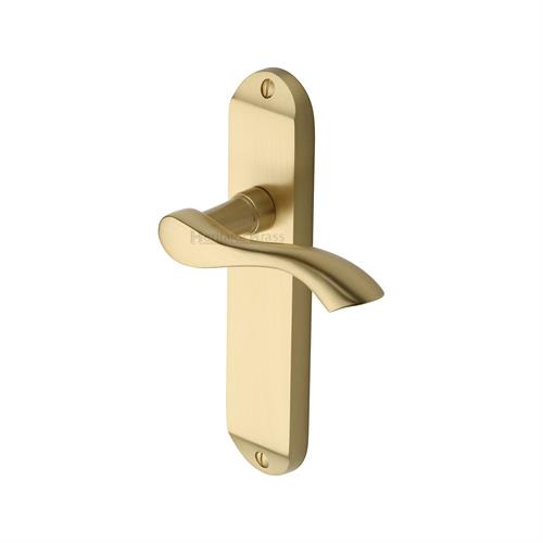 ALGARVE LEVER HANDLE ON BACKPLATE